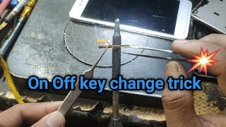 on off key change | volume key repair #repair #mobilerepairing