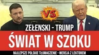 Największa awantura w historii?! TRUMP vs ZEŁENSKI po polsku (najlepsze tłumaczenie)