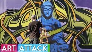 AWAKENINGS Timelapse Mural by Eric Skotnes | Art Attack