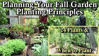 Planning and Planting  A Fall Garden & Everything You Need to Know: 24 Cool Crops to Grow