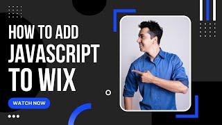 How to Add Javascript to Wix