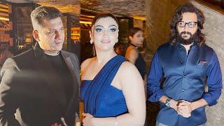 Riteish Deshmukh & Akanksha Puri at Aslam Shaikh’s Daughter Reception