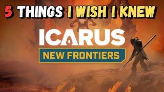 5 Things I Wish I Knew Before Exploring Prometheus | Icarus New Frontiers DLC (Part 1)