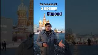 Scholarship to study in Russia || Russian Government Scholarship #shorts