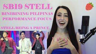 SB19 Stell at Binibining Pilipinas Performance Focus | REACTION