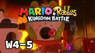 Mario + Rabbids Kingdom Battle World 4-5: Bowser Jr.'s Lair