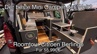 MICRO CAMPER - Kleiner Van für wenig Geld mit allem was man braucht - Mini Camper Berlingo Vantour