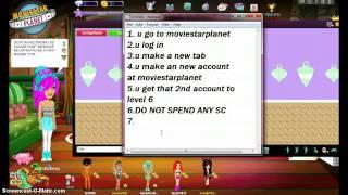 FAST WAY TO GET SOME WL GIFTS ON MOVIESTARPLANET