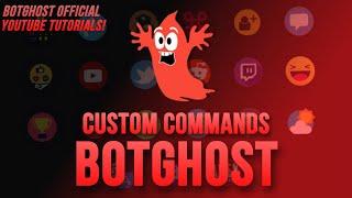 Command Builder Basics (Custom Commands!) - BotGhost Tutorial