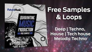 Free samples & loops: deep, techno, house, melodic techno, tech house -Quarantine Music Production