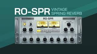 Black Rooster Audio | RO-SPR Vintage Spring Reverb | Synth Sample