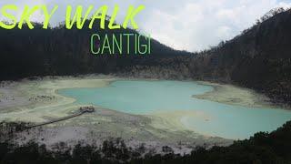 Pesona Keindahan Kawah Putih Dari Ketinggian (Sky Walk Cantigi)