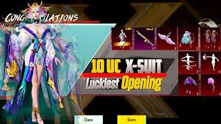 I GOT New X SUIT 10 UC X SUIT CRATE OPENING | LUCKIEST CRATE OPENING EVER | How to get Free X Suit