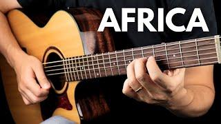 Africa (Toto) but it's a chill acoustic guitar vibe | with tabs