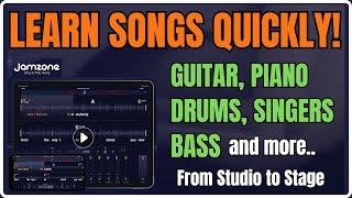 Best Tool For Learning Songs | JamZone App