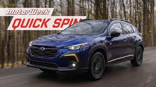 2024 Subaru Crosstrek 2.5L | MotorWeek Quick Spin