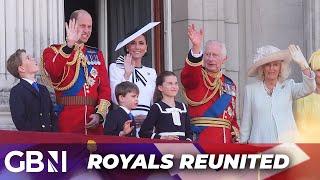 Royal Family TOGETHER again on palace balcony for King's birthday - 'A HUGE moment for Catherine!'