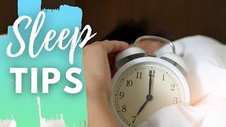 Sleep Tips / Tips for Better Sleep / Good Sleep Hygiene