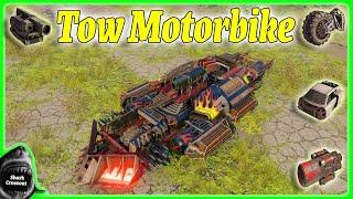  Tow Motorbike  [With Cockpit+Boosters] [Crossout Gameplay ►131]