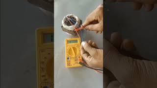 How to check 2800 RPM table fan winding / table fan winding kaise check karen / multimeter / shorts