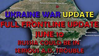 Ukraine Conflict (20240610): Full Frontline Update - Russia in Serious Trouble? [Reupload]