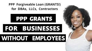 How to Apply for PPP Loans for Sole Proprietors,  DBAs and Single Member LLCs