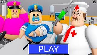 Playing Dr. Barry's Operation Mode! Barry's Prison Run Obby Walkthrough Roblox