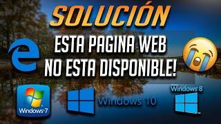 Error Navegador No funciona "No se Puede Acceder a Esta Pagina Web" [2024]