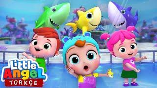 Baby Shark Şarkısı, Çocuk Oyun | Eğlenceli Ve Öğretici Bebek Şarkıları | Little Angel Türkçe