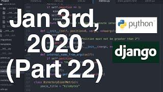 Python/Django live coding - bunch of small fixes (Part 22)