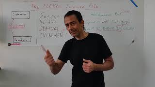 VLOG# 41 - Whiteboard video about the FLEXlm license file