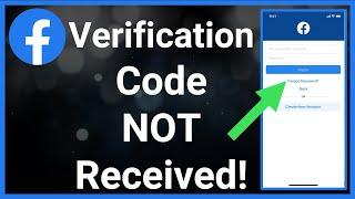 Facebook Verification Code Not Received (FIXED!)