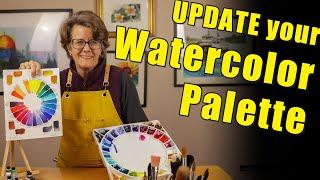 How to Change the Colors on Your Watercolor Palette | My Updated Colors