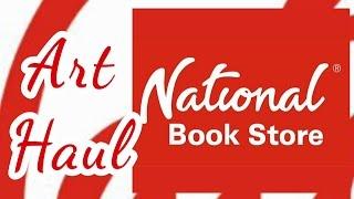 Art Material Haul: National Bookstore