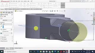 Knuckle Joint using Solidworks | Parts and Assembly | Solidworks Tutorials for Beginners