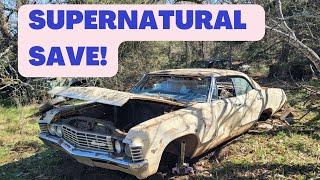 1967 Impala Junkyard Rescue: From BURIED to ROLLING! Project car saved! Cleanout & first wash