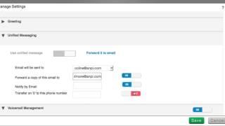 Configuring Unified Messaging