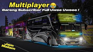 Jam Malam Multiplayer Bus Full Acc Bussid Mabar Pake Mod !