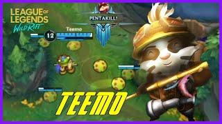 Wild Rift TEEMO  Montage - Best TEEMO  Plays | LoL Wild Rift Montage