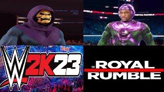 WWE 2K23 Random Created Superstar Royal Rumble
