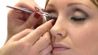 How To Apply False Eyelashes Demonstration - Step by Step Guide