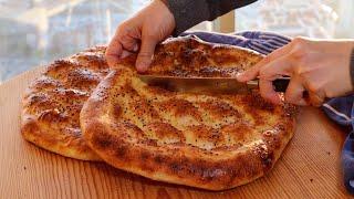 TURKISH RAMADAN PIDE  This Special Bread Will Amaze You!