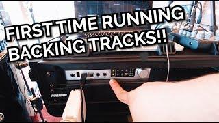 RUNNING BACKING TRACKS FOR THE FIRST TIME!  // Vlog #14