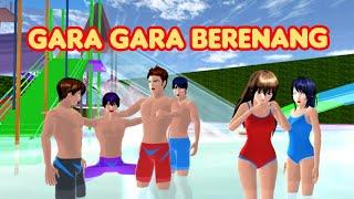 GARA GARA BERENANG ! | KING AND FRIEND | Drama Sakura School Simulator