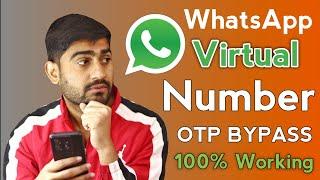 100%  Indian WhatsApp Virtual Number OTP Bypass. Use For WhatsApp Business, Tech Abdul Khalik.