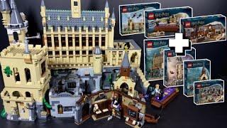 Combining ALL The LEGO Harry Potter 2025 Hogwarts Sets With 2024 Sets!