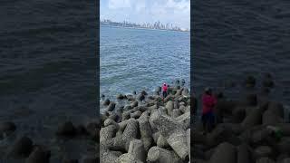 Marine drive Beach  Mumbai Maharashtra ️