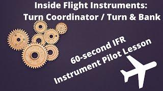 Inside a turn and bank indicator ️ #shorts #gyroscope #precession #flight #IFR #aviation #pilot