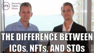 The Difference Between ICOs, NFTs, and STOs