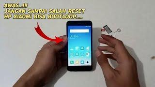 sangat gampang ‼️ cara reset setelan pabrik xiaomi redmi 5A | cara reset xiaomi